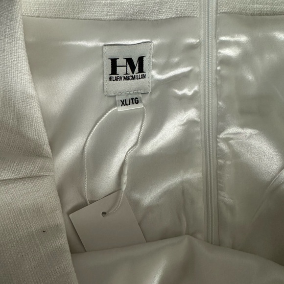 NWT canvas, and linen wrap skirt - Picture 3 of 5